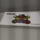 Miortior Electronic Drum Set, 10 Pads Rollup Drum Practice Pad with Drum Pedals & Sticks, Built-in Speaker with Headphone Jack, Great Christmas & Birthday Gift for Kids