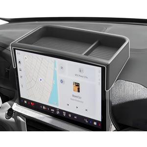 SXCY for 2025 2026 Ford Explorer Dashboard Organizer Tray for 2025 2026 Ford Explorer Accessories Screen Back Tray 2025 2026 Explorer Behind Dash Console Organizer Tray