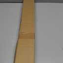 Tension Curtain Rod Heavy Duty Curtain Rods No Drilling Adjustable Rod for Window Patio, Holds 56 lbs, Rust Resistant, 1.26" Diameter (Black, 41" to 86")
