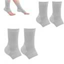 Ankle Protection Socks, Compression Foot Sleeves (S:35-37, 2 pairs)