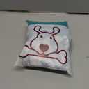 CuteBone Washable Dog Diapers Female No Tail Hole 3 Pack Reusable Doggie Period Training Pants for Docked-Tail Frenchie French Bulldog Boston Terrier Without Tail WWD25M