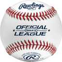 Rawlings | FLAT SEAM Official League Baseballs | FSOLB1X | Recreational Use Practice | 12 Count