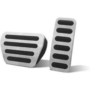 Anti-Slip Foot Brake Gas Accelerator Pedal Cover Compatible for Range Rover Sport 2014-2022, Discovery 5 2017-2025, Defender 90/110/130 2020-2025 Accessories