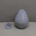 Crane Teardrop Ultrasonic Cool Mist Baby Humidifier for Nursery, Essential Oil Diffuser, Adjustable Settings, Auto Shut-Off, Grey, 0.5 Gallon (Grey)