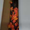 Artificial Ficus Branches 4PCS Artificial Eucalyptus Stems Fake Ficus Branches Faux Plants Greenery Leaves Filler Vase for Home Decor Green Twig Leaf Office Wedding Decoration 35.4" Orange