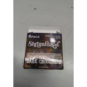 Shrumfuzed Mushroom Chocolate, Dark Chocolate (4 Count)
