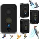 2026 Upgraded Ultrasonic Bat Repellent Indoor Outdoor,Cordless Bat Deterrent for Attic Rafters,Garage,Barn,Porch,Eaves, Rechargeable Ultrasonic Bat Repellent Humanely Get Rid of Bats Keep Away,4 Pack