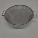 Round Soil Sifter for 5-Gallon Bucket (1/8-inch Mesh), Stainless Steel Garden Sieve with Handles