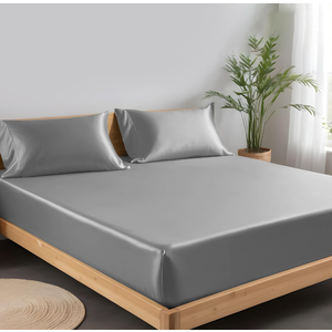 Click to see full view
4+
2 VIDEOS
	
	
LINENWALAS Fitted Sheet Only Viscose Derived from Bamboo, Bottom Sheet for King Size Bed – 16” Deep Pocket, All Around Snug Fit – Cooling, Breathable, Soft, Hypoallergenic (Light Grey, King)