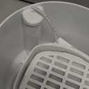 DOGNESS D03 Pet Water Fountain, Healthy and Hygienic Drinking Fountain Super Quiet Flower Automatic Electric Water Bowl for Dogs, Cats, Birds (1L, White)