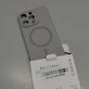 ESR for iPhone 15 Pro Max Case with MagSafe, Supports Magnetic Charging, Slim Liquid Silicone Case, Shock Absorbing, Screen and Camera Protection, Cloud Series, Grey