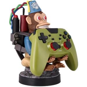 Exquisite Gaming: Call of Duty: Monkey bomb - Original Mobile Phone & Gaming Controller Holder, Device Stand, Cable Guys, Licensed Figure