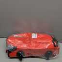 HOMEST Christmas Tree Storage Bag, Fits for 4.5-7 ft Xmas Artificials, Zippered Bag with Reinforced Carrying Handles and Wheels, Red (Bag Only)