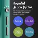 TineeOwl Case for iPhone 17 Pro Max MagSafe Compatible, Aluminum Buttons, Camera Control & Rounded Action Button, Slim Textured TPU, Minimalist DuneX Series