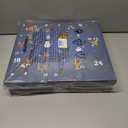 Football Advent Calendar 2025 for Boys, 24 Day Christmas Countdown Calendar Football Favors Supplies, Sport Rugby Themed Xmas Gifts for Kids Boys Teens Football Player, Pack of 2