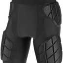 Football Girdle for Men 5 pad Girdle Football Men Hip Thigh Pads Shorts for Football Rugby Lacrosse Size XL