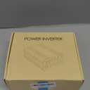 600W Inverter 12V to 110V, DC to AC Car Power Inverter for Vehicles with 65W USB-C Fast Charging 24W USB-A Dual AC Socket Adapter for Phone,Laptop,Road Trip,Long Drive,Camping