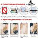 Abstract Canvas Paintings Blue Gold Pink Abstract Wall Art Abstract Pink Oill Painting Pink Blue Gold Abstract Pictures Wall Decor Pink and Blue and Gold Abstract Painting Modern Abstract Art No Frame