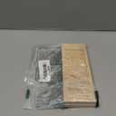 SUPERFINDINGS 2PCS Rectangle with Flower Wood Carving Decal 6.3x2.4inch Unpainted Home Furniture Applique Decor Natural Solid Wood Carved Onlay for Furniture Door Wall Ornamental