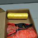 Goldblatt 4 Pieces Mason Line Clamps & Mason Line String Line - Red & Orange Nylon Twine String Rolls, Concrete Tools Set, Construction Masonry Measurement String for A String Level
