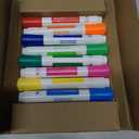 Amazon Basics Dry Erase Whiteboard Markers, Chisel Tip, Low-Odor, Assorted Colors, 12-Pack, Erase Easily