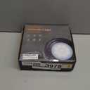 Umbrella Lights with Remote, Rechargeable Patio Cantilever Umbrella Lights with 3 Brightness Modes, for Offset Patio Umbrella in Outdoor & Garden (Black)