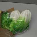 Zeyune 4 Pcs Artificial Vegetable Fake Realistic Vegetable for Decoration, Home Kitchen Decor, PU Simulation(Lettuce)