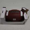 Franklin Sports Official Size Football - All-Weather 1000 Regulation Outdoor Football - Synthetic Leather Adult Ball - Extra Grip Official Size - Brown + White