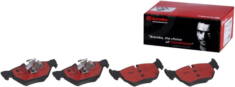 Brembo P06038N Premium Ceramic Rear Disc Brake Pad Set BMW/BMW (BRILLIANCE) OE# 34216790761