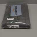 NICETOWN Light Reducing Curtain Panels Window Draperies - (Grey Color) 52x84 inch, 2 Pieces, Insulating Room Darkening Drapes for Bedroom