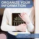 SNNDER Mom Gifts Notebook Journal, Mom's Recipe Spiral Notebook, Recipe Book To Write In Your Own Recipes, Cooking Journal for Mother, 5.5x8.3 Inch