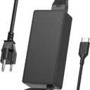 Universal USB Type C 65W 45W Laptop Charger Compatible with Lenovo Dell Hp Acer chromebook Asus Samsung Sony Computer Charger Fast Charging Type C AC Adapter Power Cord Supply