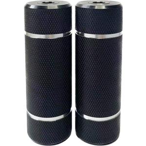 BMX Bike Pegs 4.3" Compatible with Both 14mm and 3/8 Inch Axles, Wheel StudsAluminum Alloy Durable and Stylish Non-Slip