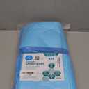 MED PRIDE Disposable Chux Pads 23in X 36in, Super Absorbent Bed Pads for Incontinence, Underpads for Adults, Kids, Pets (50 Count (Pack of 1) Blue/White)
