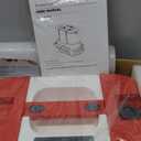 Upholstery Carpet Cleaner, MUJERBAY 12Kpa Portable Spot & Stain Cleaner Shampooer, Move with Universal Wheels & Handle, 1.18-inch Deep Cleaning Machine for Couch, Stairs, Car & Messes.White.