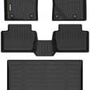 Binmotor-Floor Mats and Cargo Liner Set for Mazda CX30 2020 2021 2022 2023 2024 2025 2026, All Weather Car Floor Mat for Mazda CX 30 Accessories, Mats TPE Car Liners for CX-30 Trunk Liner
