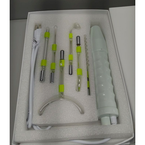 NuDerma Professional Skin Therapy Wand - Portable Skin Therapy Machine with 6 Neon & Argon Wands – Boost Your Skin – Clear Firm & Tighten