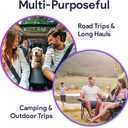 Portable Urinals for Men - Glow in The Dark Tight Seal Lid Male Urinal Bottle - Spill Proof Pee Bottles for Men - Versatile Travel Urinal - 32 oz. Urine Bottles for Men - 6 Pack