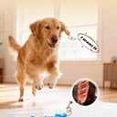 BoYoYo Tough Dog Toys for Aggressive Chewers 2 Pack, Indestructible Dog Toy for Large Dogs, Durable Dog Toys to Keep Them Busy for Large Breed, Teeth Cleaning and Training, Beef Flavor (Blue&Green)