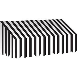 Teacher Created Resources Black & White Stripes Awning (TCR77505)