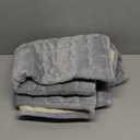 Velvet Couch Cover, Washable Sectional Sofa Cover, Anti Slip Sofa Slipcovers for 3 Cushion Couch Sofa L Shaped Recliner, Furniture Protector Covers for Pets Kids(Light Grey, Only 1 PCS)