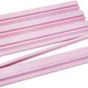 Pink Mahjong Racks with Pushers Magnetic, Set of 4 Wooden Mahjong Tile Racks with Pusher for American Mah Jongg, Easy Storage & Travel, 17 inches