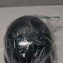 Yesmotor Helmet Half Shell German Motorcycle Helmet with Cycling Glasses - DOT Approved (Large, Light Black & Black)