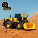 Tonka Steel Classics Front Loader - Made with Steel & Sturdy Plastic, Yellow Toy Construction Truck, Boys and Girls, Kids, Toddlers, Ages 3+