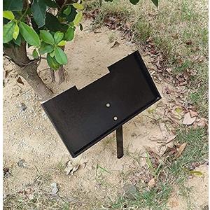 JFHEDY Grave Marker Stand for 23.8"x 11.9" Stones, Memorial Stones for Loved One (23.8“ x 11.9“)