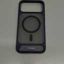 TORRAS Strong Magnetic & Seamless Stand for iPhone 17 Pro Max Case, Fit for MagSafe, Military Grade Drop Protection, Invisible Adjustable Kickstand, Camera Control Button, Translucent Matte Deep Blue