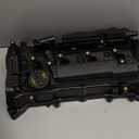 MITZONE Engine Valve Cover with Gasket Compatible with 2015-2019 Honda CR-V 2013-2017 Accord 2.4L Replace # 12310-RDF-A01 (BLack-140)