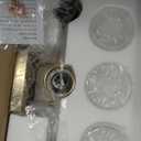 DIKAIDA 3 Light Gold Bathroom Light Fixtures, Bathroom Vanity Light Over Mirror, Gold Wall Sconce Vanity Lighting with Clear Glass Shade,Modern Farmhouse Bath Wall Lamp for Mirror Kitchen