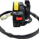 M MATI Left Handlebar Start Stop Headlight Switch for Suzuki Eiger 400 Kingquad 400 Vinson 500 Ozark 250 Quadsport 250 Quadmaster 500 Quadrunner 500 LT-A LT-F LT-Z 37400-27H00 37400-09F02