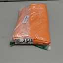 Gee Di Moda Rectangle Tablecloth - 70 x 120 Inch Orange - Heavy Duty, Wrinkle Resistant, Machine Washable - Ideal for 6 or 8 Foot Rectangular Table, Buffet, Dinner, Wedding & Baby Shower